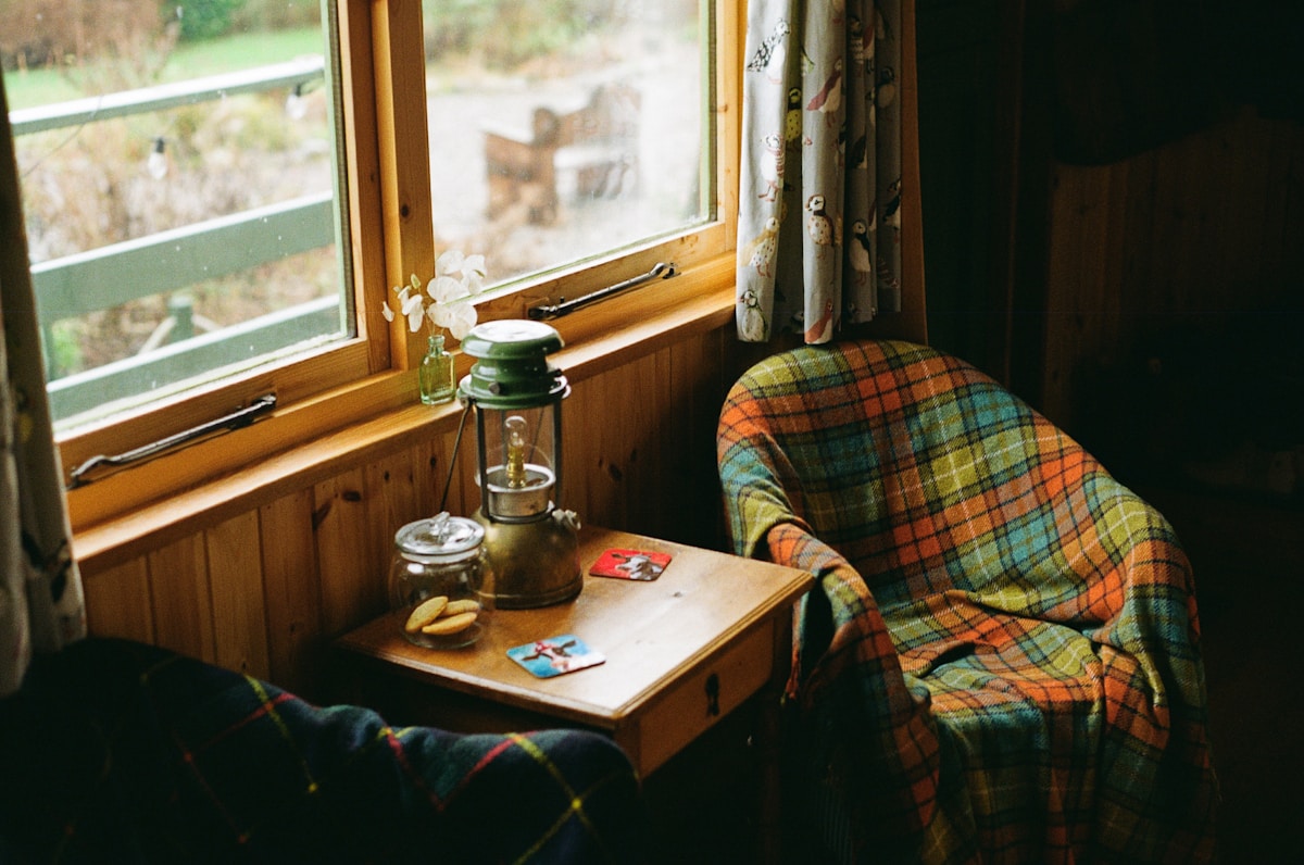 Tartan, at home